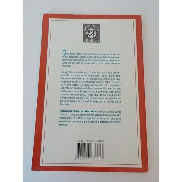 Inolvidables Cuentos Infantiles Clasicos de Siempre Ediciones Horus Spanish - Picture 5 of 6